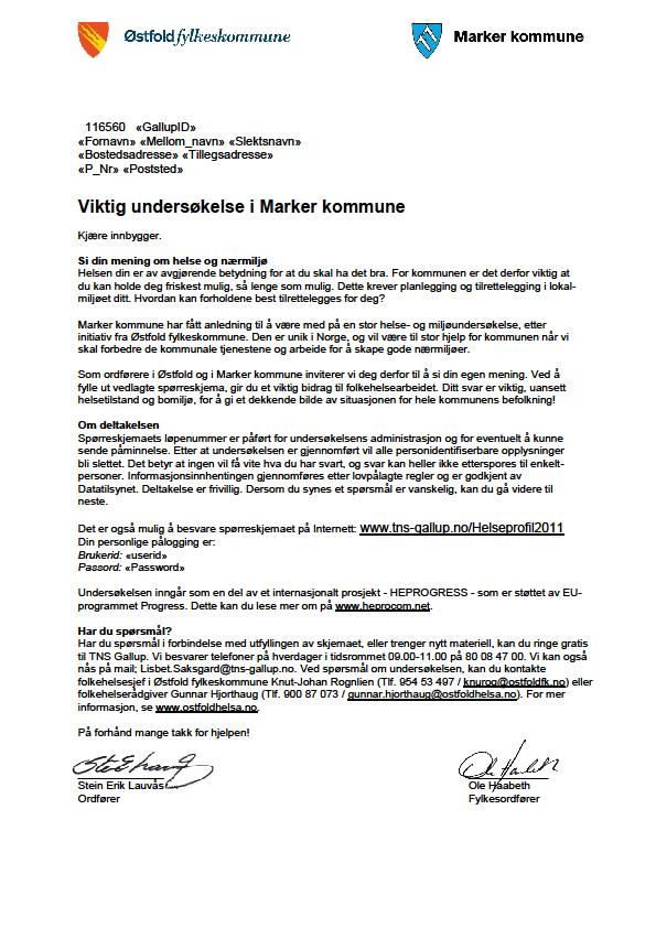 OM UNDERSØKELSEN Bakgrunn Fra 2012 får kommuner og fylkeskommuner et forsterket lovkrav gjennom den nye folkehelseloven om å føre oversikt over befolkningens helsetilstand.