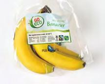 Bananene du finner i norske butikker kommer fra Den Dominikanske Republikk og er, i tillegg til å være Fairtrade-sertifiserte, også økologiske.