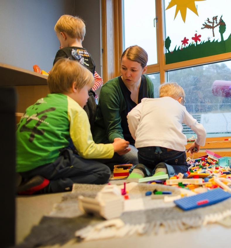 Skjerpet pedagognorm Én pedagog per 7 barn under 3 år Én