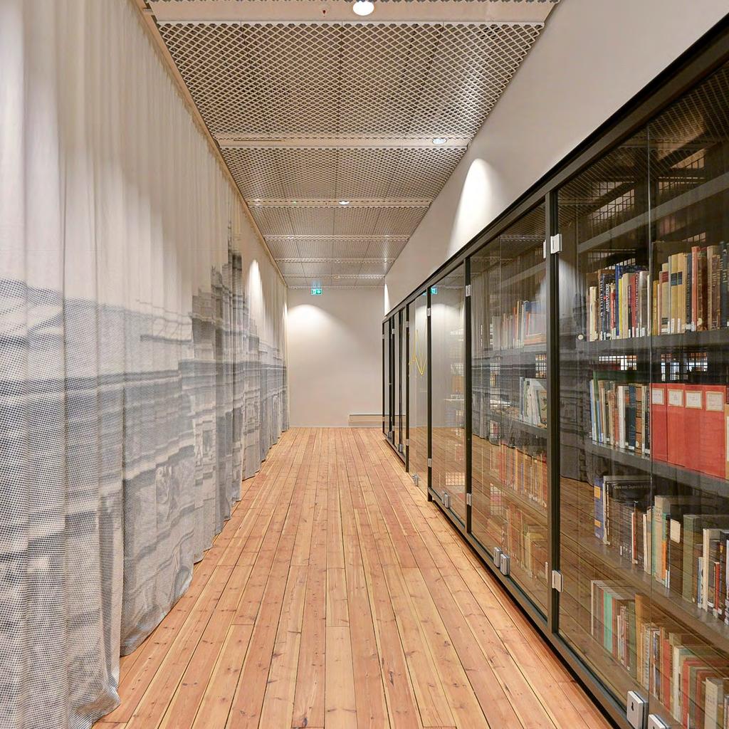 Foto: 3RW BIBLIOTEKET Det gamle biblioteket er bygget inn i et studiomagasin i et åpent