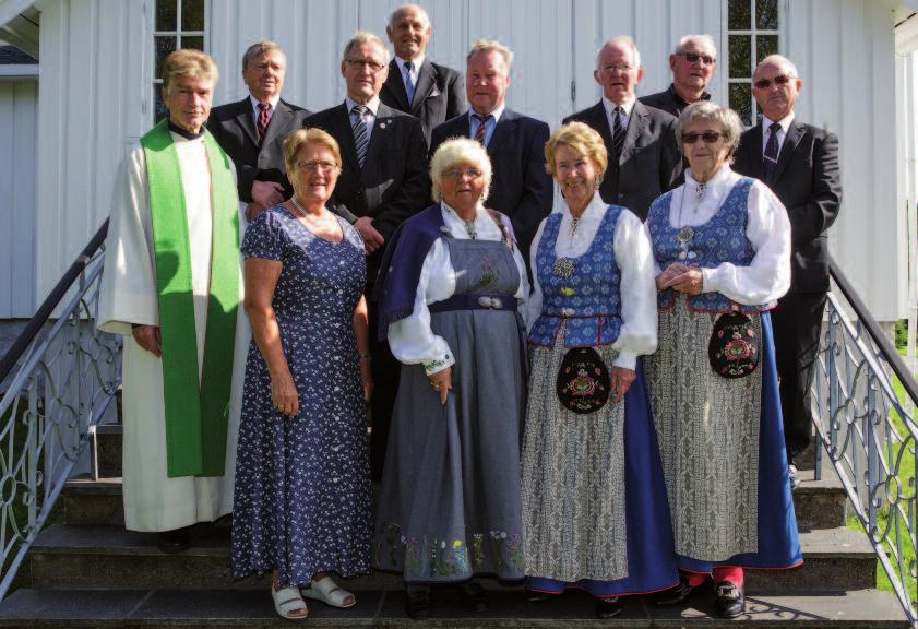 Jubilantene fra Nord Stjørna feiret 17. august i Hegvik kirke. 50-årskonfirmantene: Elsa Rødsjø Sørensen, Torill Aune, Kirsten Johansen Søtvik. 2.