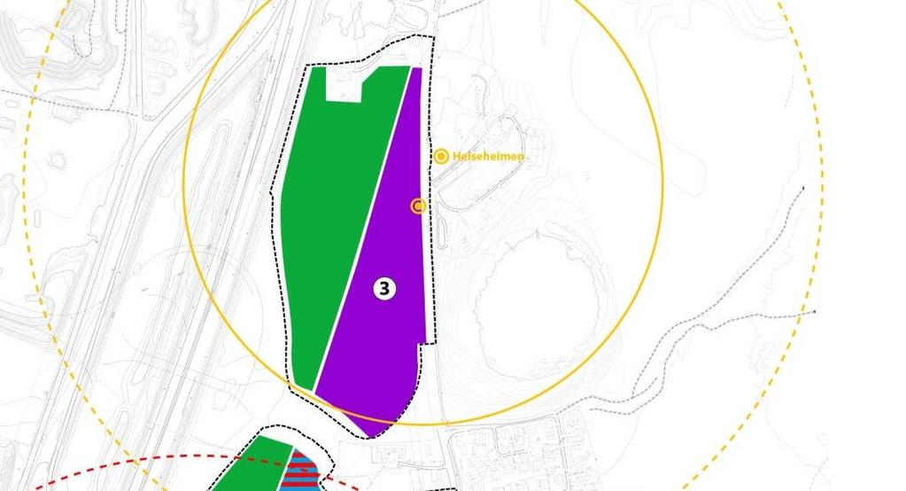 6.14 Bussholdeplass Bussholdeplassen på Grønvold ligger ikke i optimal gangavstand til å dekke hele planområdet.