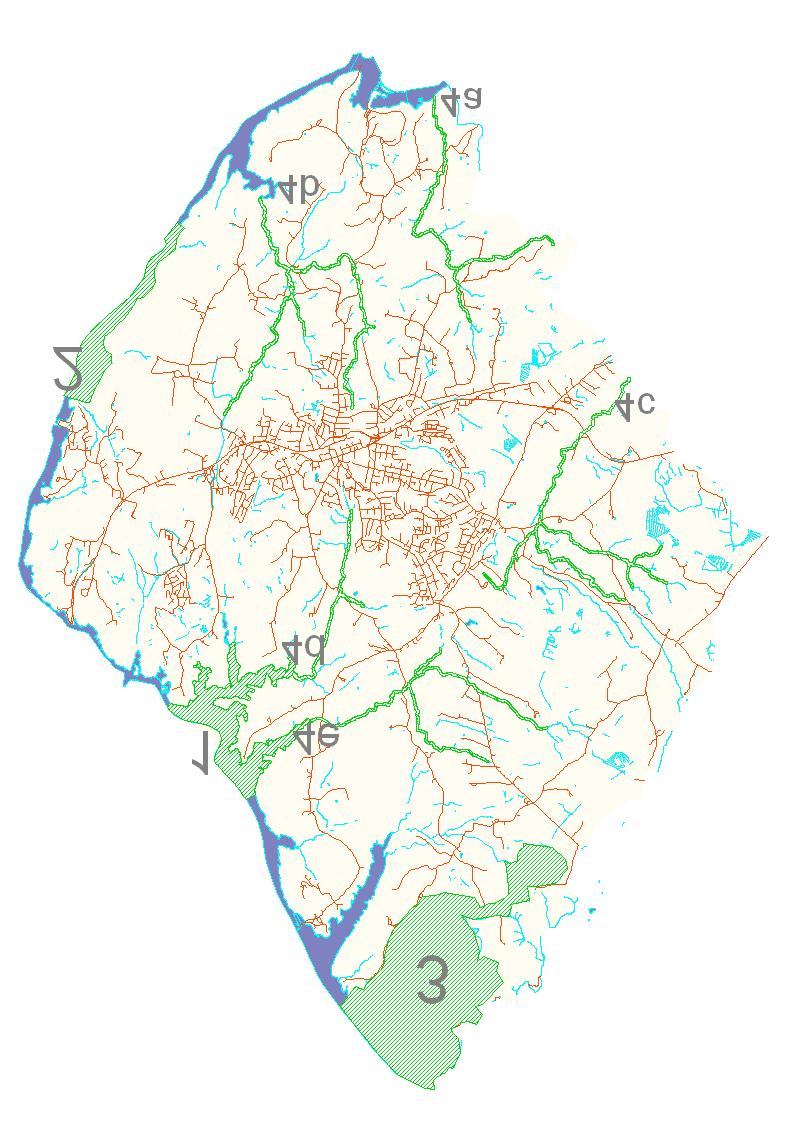 Fig. 17. Viltområdekart for Askim kommune.