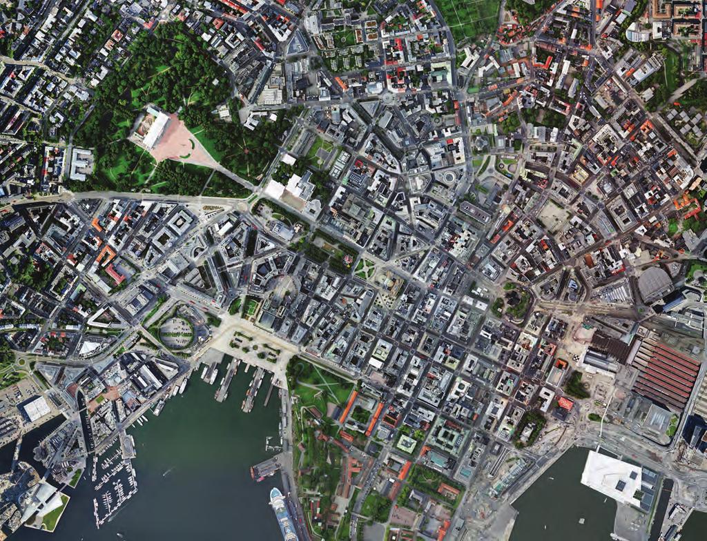 Figur 1-3: Oversiktskart Oslo by med markering av nytt planområde R5 A E