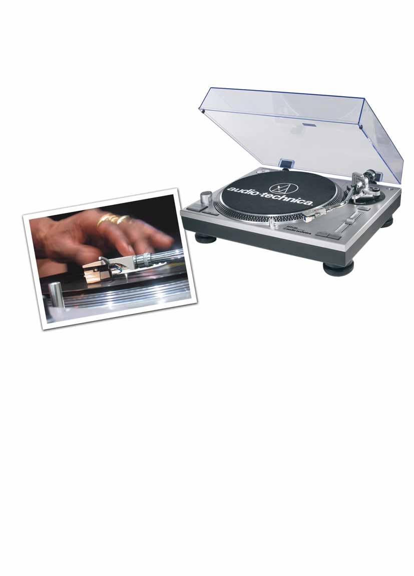 #80 turntable profesjonell platespiller ( PC 640-MC 510) AT-PL120 Kr 2 490 Profesjonell stereo platespiller for LP-plater Direkte drevet motor med høyt startmoment Valgbar hastighet 33/45/78 RPM