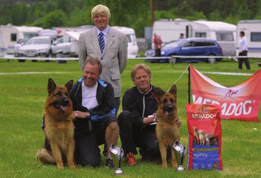 Juniorklasse tispe (3E, 8V, 2 IM = tils. 13) 1) Excellent nr 1 CK, Cert, 1 BTK, BIM Tina av Thorarinn (Rothco s Ashan Kahn Goshia vom Zidena), Eier: Rune Gundersen, 1615 Fredrikstad. Oppdr.