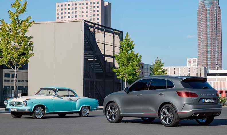 Nå er Borgward endelig tilbake i ny og moderne innpakning. Under Frankfurt Motor Show forrige avduket den tyske bilfabrikken sin første nye modell på 55 år Borgward BX7.