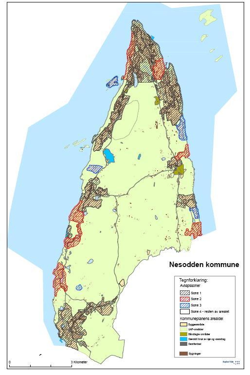 Nesodden kommune Overordnet VA-plan 1: Kommunale løsninger 2: Fortrinnsvis kommunale