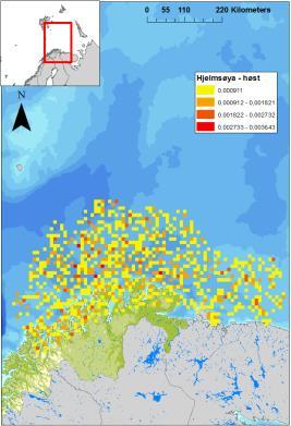 lysloggerdata fra koloniene