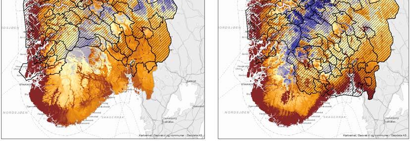 skader på skogen under Tor var betraktelig lavere enn det Dagmar forårsaket.