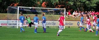 Fotballbaner: Flott baneanlegg på Skagen Stadion 200 meter fra