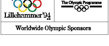 ensemble des sites olympiques. Time : partenaire exclusif pour les publications des Jeux Olympiques de 1994 et 1996. Time Inc.