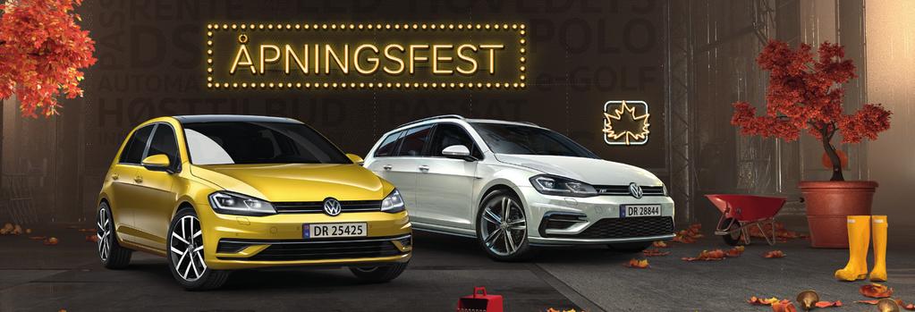 Kjøp ny bil under 1,99%* rente Åpningstilbud på Golf og Golf stasjonsvogn 1,99%* rente og vinterhjul Golf R-line Edition 110 TSI DSG Golf stasjonsvogn Nå kun kr 362.400,- fra kr 330.