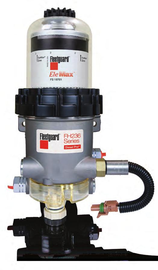 Brennstoffiltrering Diesel Pro Produktbeskrivelse Forfilter for separasjon av både emulgert og fritt vann fra diesel.