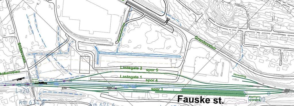 ROS Analyse Dato: 26.08.2016 Nordlandsbanen, Hovedplan, Fauske stasjon med godsterminal Rev: 01A Dok.ID: MIP 00 Q 00286 Side: 11 av 26 4. Reguleringsområde for Fauske stasjon med godsterminal 4.