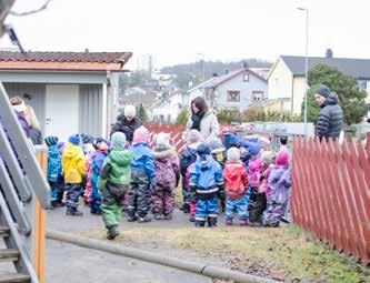 OMVENDT JULEKALENDER TRADISJON: Det var ingen tvil om at barna visste hvorfor vi kom dit den dagen - dette har de