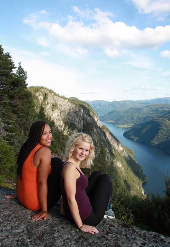 Bufjordstigen på Dalen, Kjærlighetsstien i Gvarv og langs Heddøla og Tinnelva i Notodden. Tøffe og spektakulære turer som Lårdalsstigen, Dalen Rui Eidsborg og Hægefjell i Vrådal.