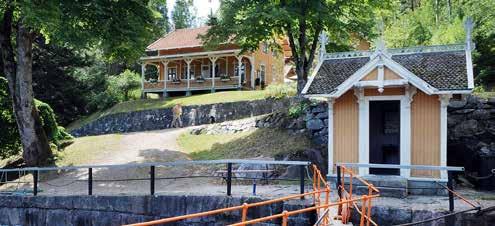 Fossen var så stri at det var vanskelig å fløte tømmer her, derav navnet Vrangfoss.