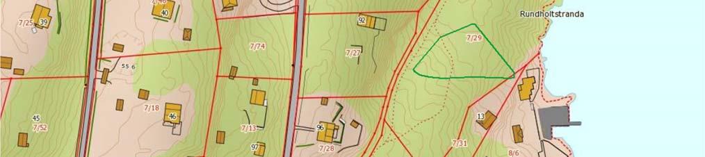 Beliggenhet og avgrensning: Lokaliteten utgjør deler av et friområde ved Rundholtstranda.