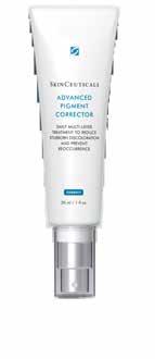 ADVANCED PIGMENT CORRECTOR Advanced Pigment Corrector er effektiv pleie til hele ansiktet, som reduserer eksisterende pigmentering og forbedrer