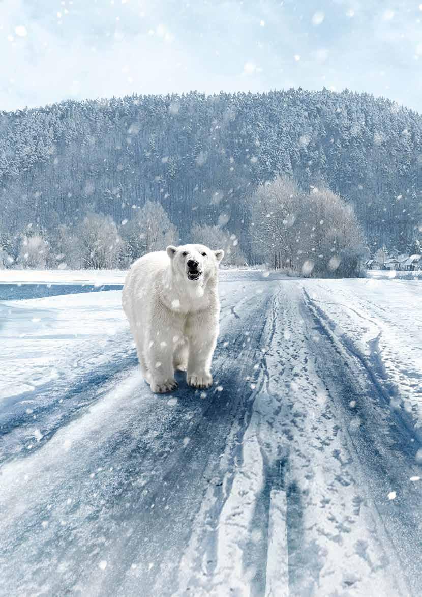 Klar for snø.