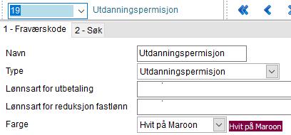 Følgende typer skal benyttes i a- melding fra januar 2018: