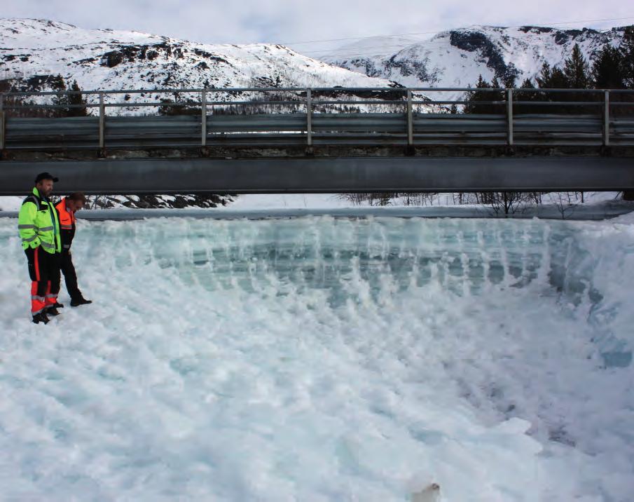 Svellis fyller først elveløpet og kan deretter bre seg langt utenfor elveløpet ved langvarig frost. Ved konsentrerte tilsig av grunnvann vil det være svekket is og grunnvannsråker langs elvekanten.