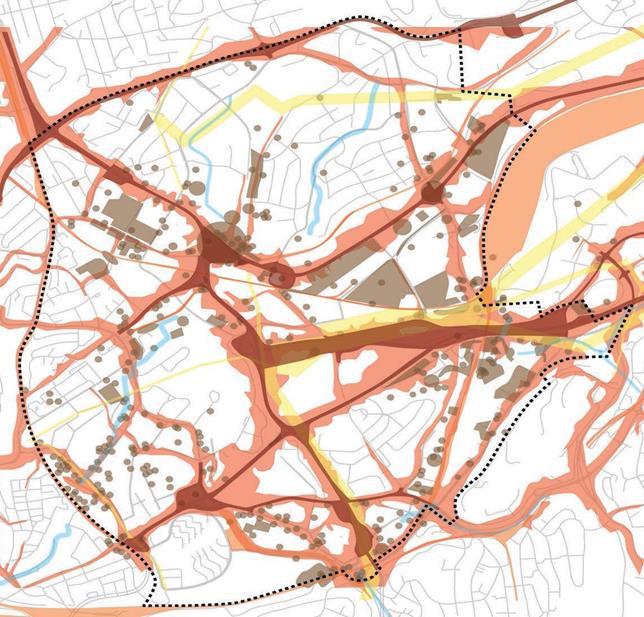 Behov for en strategisk plan for å sy områdene sammen Visjon og mål for Hovinbyen Hovinbyen skal være en fremtidsrettet og klimasmart byutvidelse.