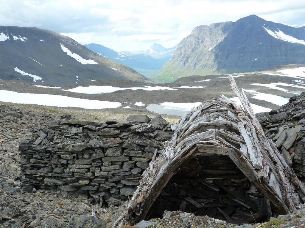 Kulturminne fra andre verdenskrig i Storfjord. Foto: Anders Hesjedal 6.2.