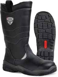 YRKESSKO / VERNEKLASSE O2 jalas 1822 boots EN ISO 20347:2012, O2 SRC CI HRO PASSFORM Bred STØRRELSER 37-48 PLATTFORM Enduro SÅLEMATERIALE PU-mellomsåle, plastgelenk, yttersåle i gummi elektrisk