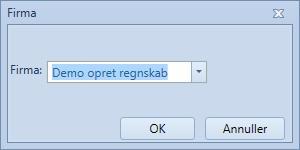 firma 5. Velg firmaet og trykk OK 6.