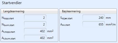 Versjon 1.6 ISY Design Under Minimumsarmering tallfestes standardens krav til armeringen (se figuren under). Armeringsgenerering Tallet i parentes angir korresponderende verdi i modellen din.