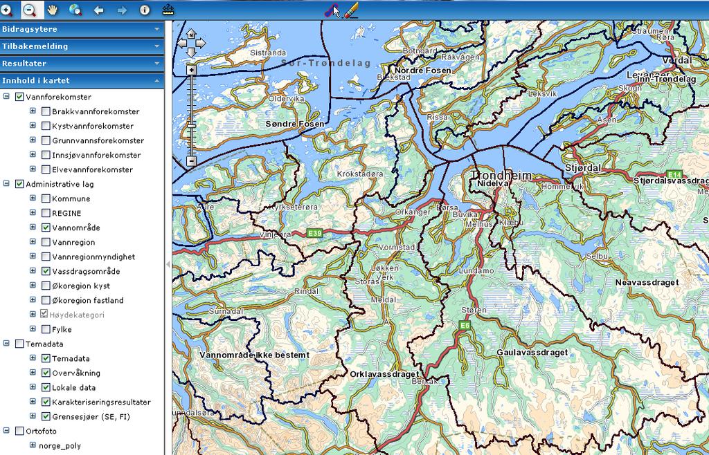 Inndeling i