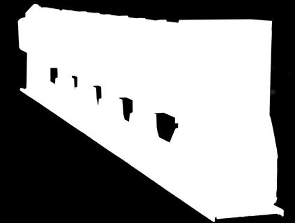 Lengde: T2: 3,6 m, T4: 6,0 m Enkel montering, 1 til 2