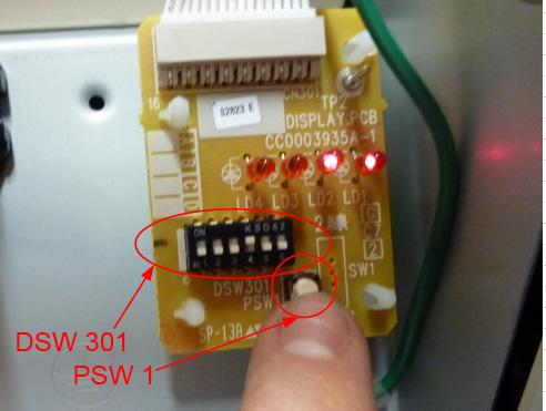 Dipswitcher utedel På utedel finnes det noen dipswitcher på elektronikk kortet som kan være nødvendige å endre Drift