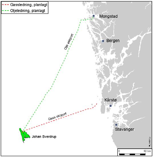 1 Innledning På vegne av eierne av Johan Sverdrup feltet legger Statoil fram konsekvensutredning (KU) for anlegg og drift av en oljeeksportløsning fra Johan Sverdrup feltsenter til Mongstad terminal,