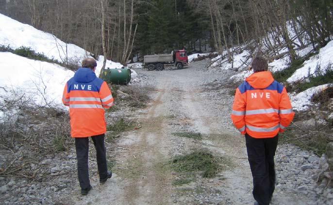 Norges vassdrags- og energidirektorat, Region Midt-Norge Tiltaksnummer og -navn: 9630 Erosjonssikrings- og stabiliseringstiltak i Holobekken ved Holo.