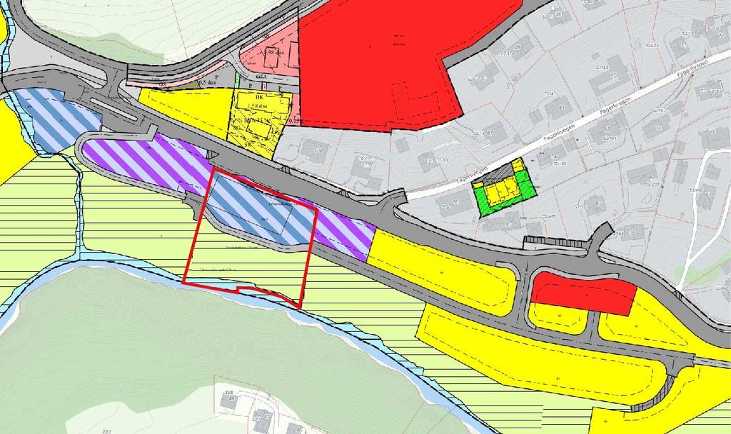 Bakgrunn og nøkkelopplysninger Planforslaget omfatter en endring av detaljreguleringen «Del av Ringstad» som har til hensikt å legge til rette for forretning/kontor.