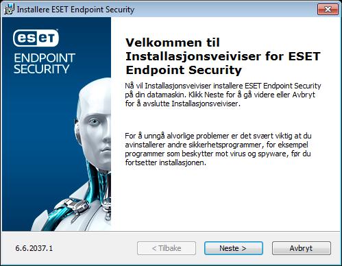 3.2 Installasjon Så snart du har startet installasjonsprogrammet, vil installasjonsveiviseren ta deg gjennom installasjonsprosessen.