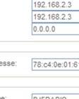 I denne menyen ser du det innstilte WLAN-nettet med tilhørende passord, innstillingen avv den automatiske (DHCP) og