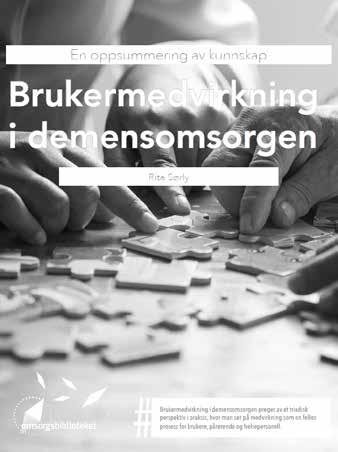 Kirsti Hagen, fagsykepleier, Utviklingssenter for sykehjem og hjemmetjenester, Troms Rita Sørly, PhD/emneredaktør, Senter for omsorgsforskning, nord UiT Norges arktiske universitet Brukermedvirkning