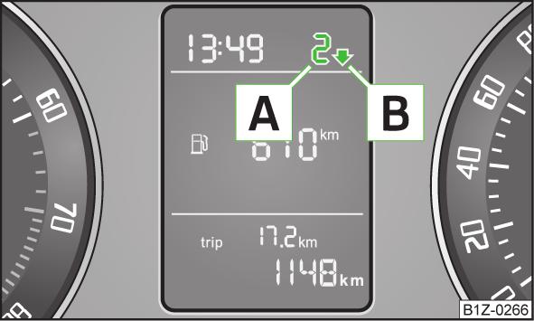 Service in... km or... days. (Service om... km eller... dager.