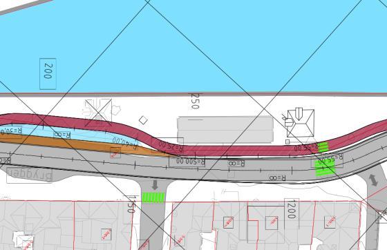 Det prosjekteres også en ny sykkeltrasé gjennom sentrum, og Byrådet har sendt ut et forslag om trasévalg på høring.