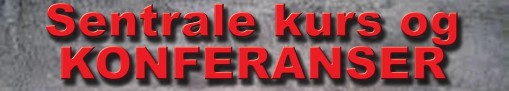 Organisasjonskonferanse Gardermoen 19. - 20. sept. Studielederkonferanse Gardermoen 16. - 17. oktober Dagskonf. Rekruttering Grønn Sektor Hamar 18.