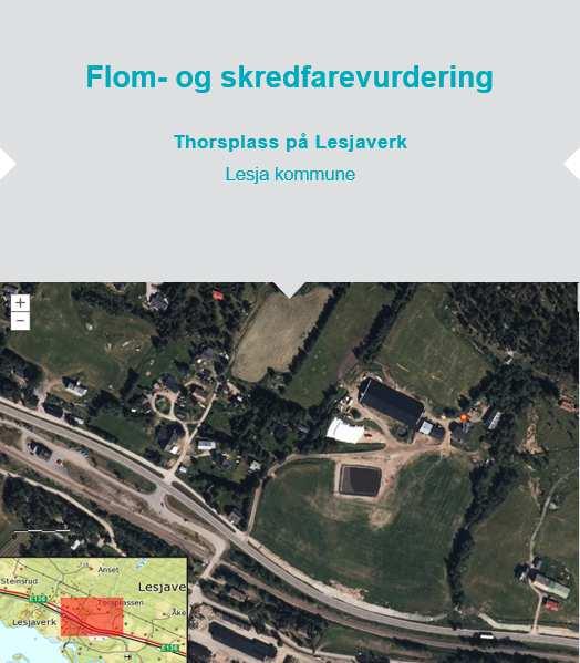 Har i 2016-2017 gjort en rekke vurderinger av flom- og skredfare i Oppland Steinsprang/steinskred Snø- og sørpeskred Jordskred Flomskred Flom ev.