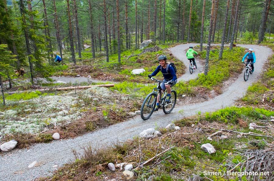 Trysil Bike Arena 2017 2020 målsetting: Gullia sør, ytterligere 5 (10) km Forbedre