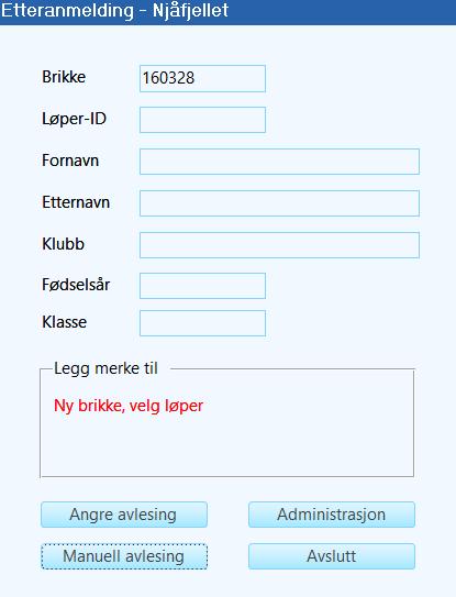 Skriv inn det nye klubbnavnet og kryss av for Idrettslag eller o-klubb hvis det er en slik klubb du skal registrere. Klikk på OK.