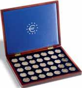 30 år under EU flagg 2-euro minnemynter i kapsler Myntdiameter 26 mm, en skuff, 35 runde rom (32 mm diameter),  Artnr.