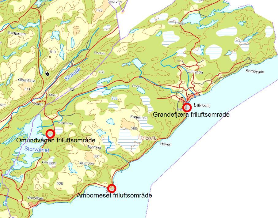 Forvaltningsplan for statlig sikra friluftslivsområder Leksvik kommune for 2018-2022 Fakta om kommunen pr 01.05.