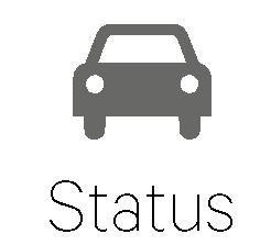 1. Lade din bil For å begynner å lade bilen, koble ladeplugg til kjøretøyet,så vil den starte ladingen. Informasjon om lading vises ved å trykke på ikonet Status.